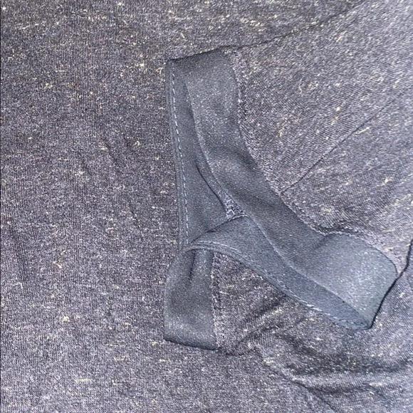 Sanctuary black high low short sleeve Top L - Picture 9 of 13